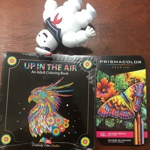 Coloring Book and Pencil Set NWT